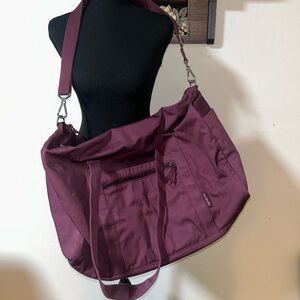 Vera Bradley Plum Travel Bag